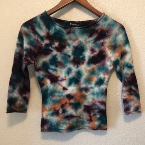 bebe vintage 100% cashmere cropped sweater